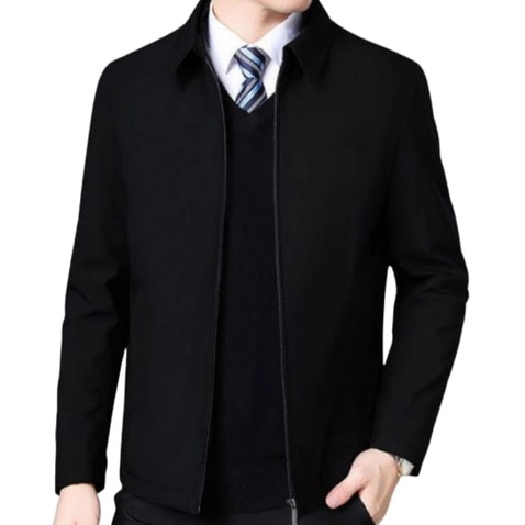 jaket kantor pria/jaket semi jas/jaket semi formal/jaket semi blezer/jaket model jas bahan katun