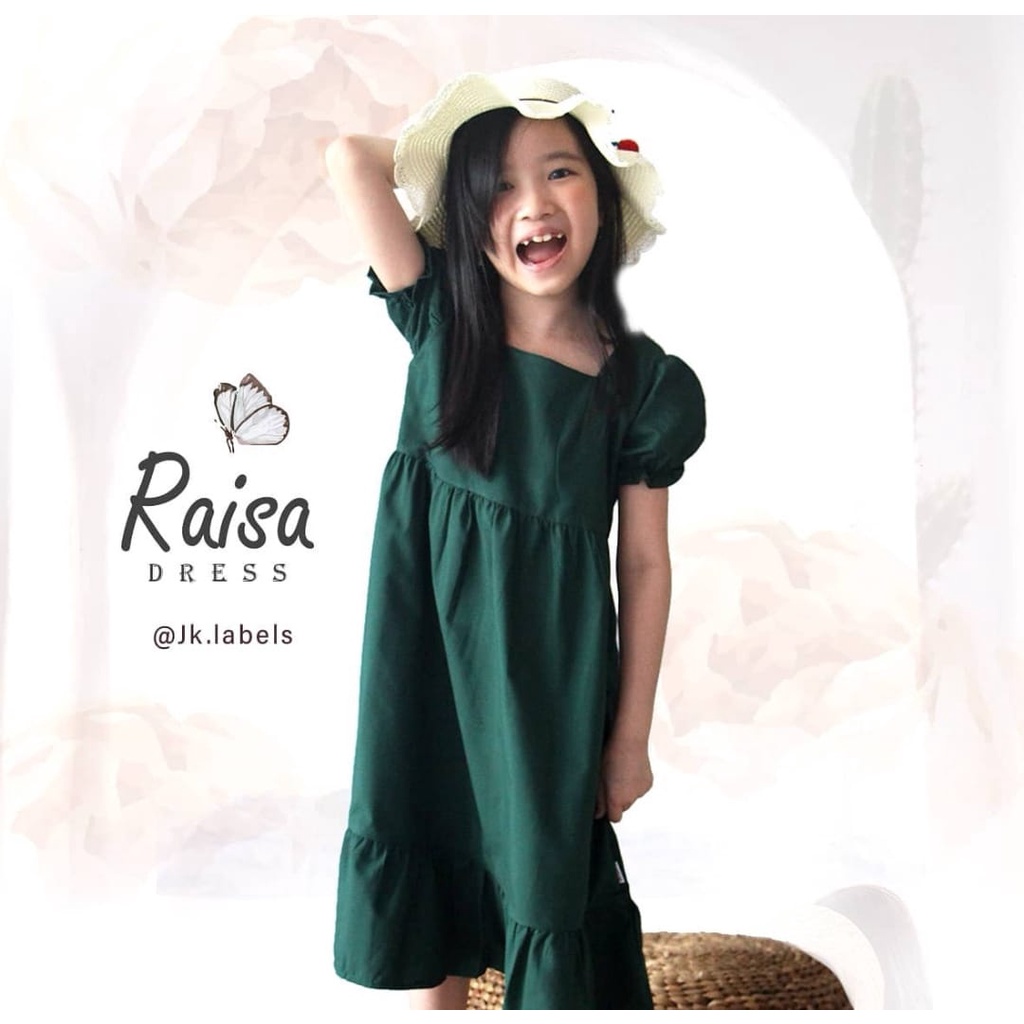 JK LABEL'S RAISA DRESS - DRESS ANAK PEREMPUAN/DRESS ANAK MURAH