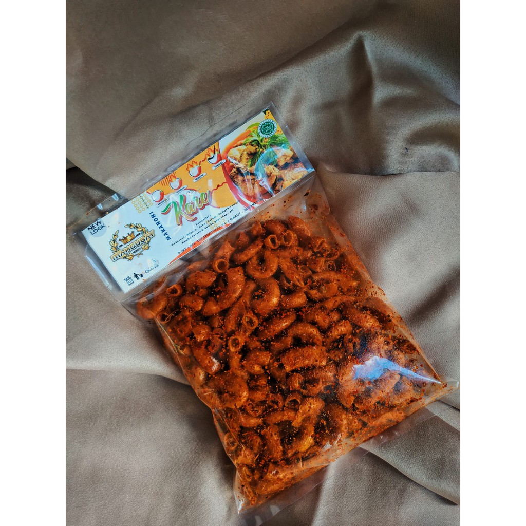 

(PO/Ready) Makaroni Mang Ubay rasa Kare - harap lihat Deskripsi