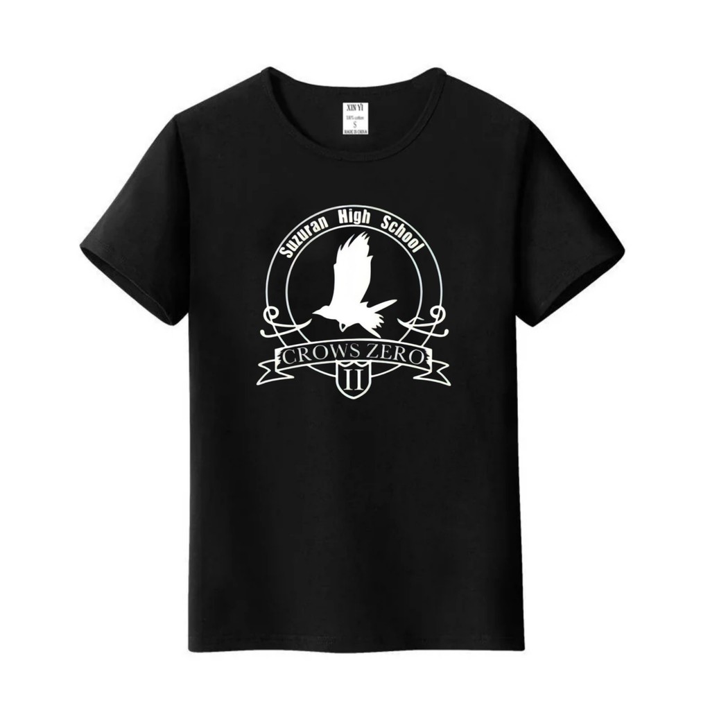 Kaos Film SUZURAN CROWS ZERO - Kaos Distro Pria Wanita - Kaos Pendek Katun Custom Murah