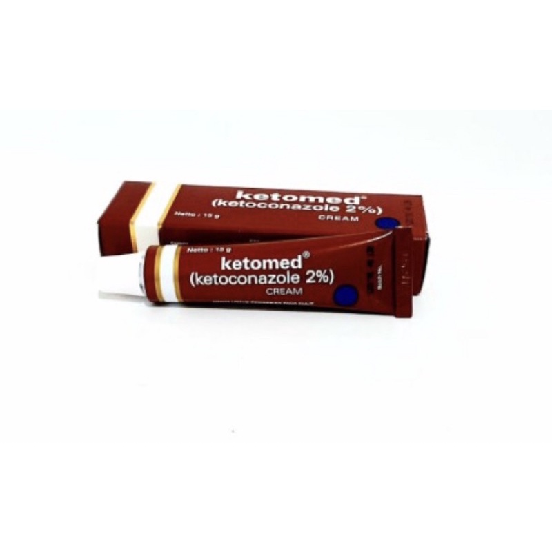 Ketomed cream &amp; gel 15 gram ( krim obat jamur panu kadas )