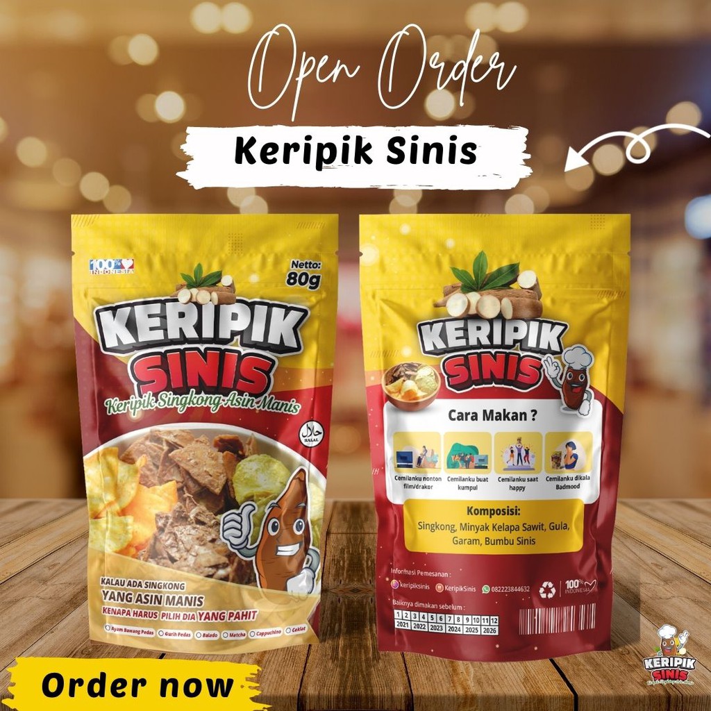 

Keripik Singkong Asin Manis