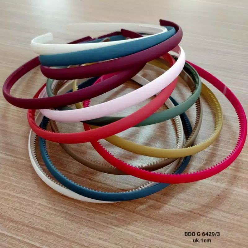 BANDO PLASTIK COLOUR WANITA COWOK CEWEK BISA PAKAI