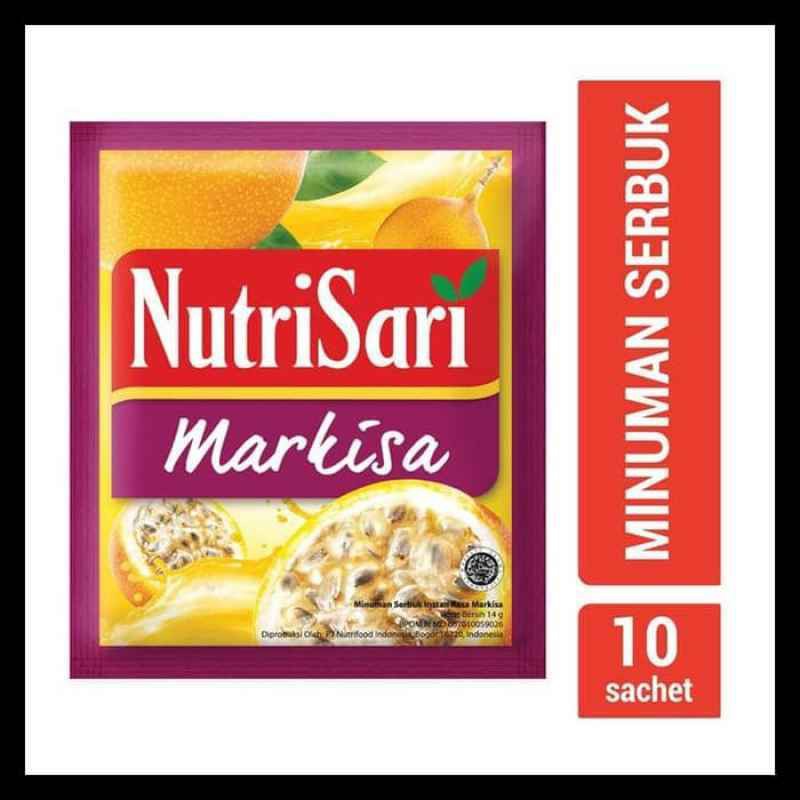 Nutrisari Markisa Mangga Jeruk Nipis 14 Gram 10 Saset