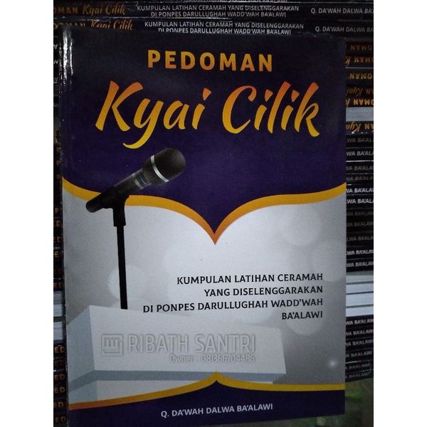 Buku Latihan Pidato Pedoman Kyai Cilik Kumpulan Latihan Ceramah Ponpes Dalwa Ba'alawi Buku Panduan K