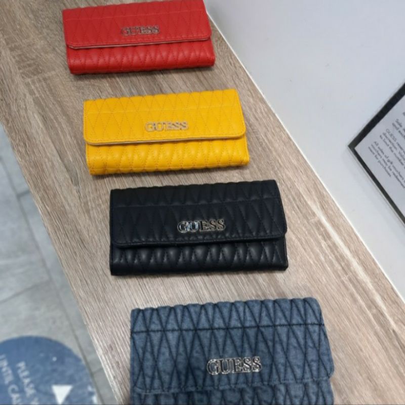 DOMPET GUESS BRINKLEY SLG MULTI CLUTCH BRINKLEY 100% ORIGINAL COUNTER