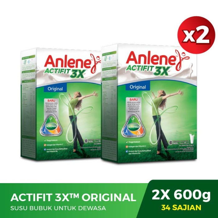 

c011cc Anlene Actifit Original 600Gr - 2 Pcs Xa201As