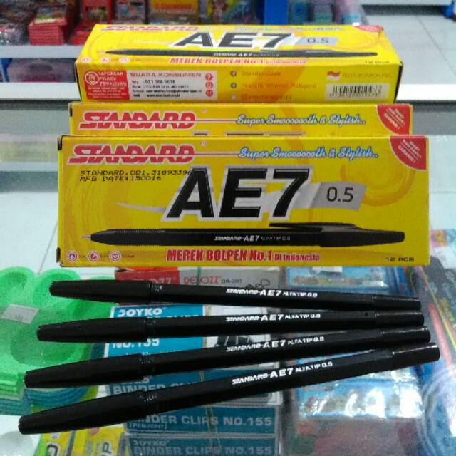 

Pulpen Standard AE7 per 1 pak