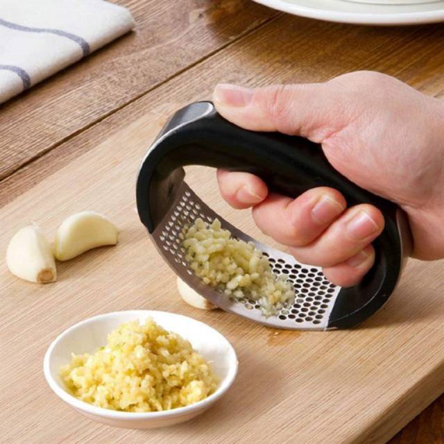 KUP - COD MURAH PENGHANCUR BAWANG - GARLIC PRESS BAHAN STAINLESS STEELU