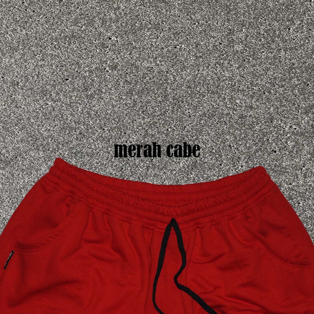 BOARDSHORT/BOXER/PRIA/UNISEX/MERAH