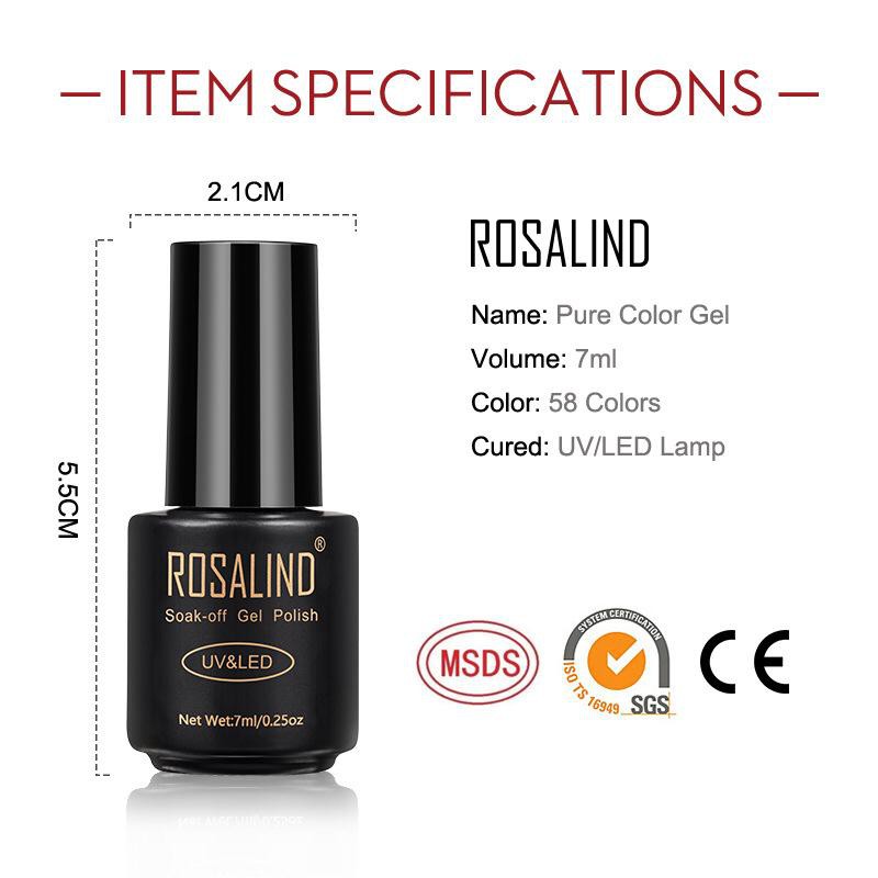 ~AB~ Rosalind NUDE COLOR SERIES Gel Nail Polish UV LED / Kutek / Cat Kuku