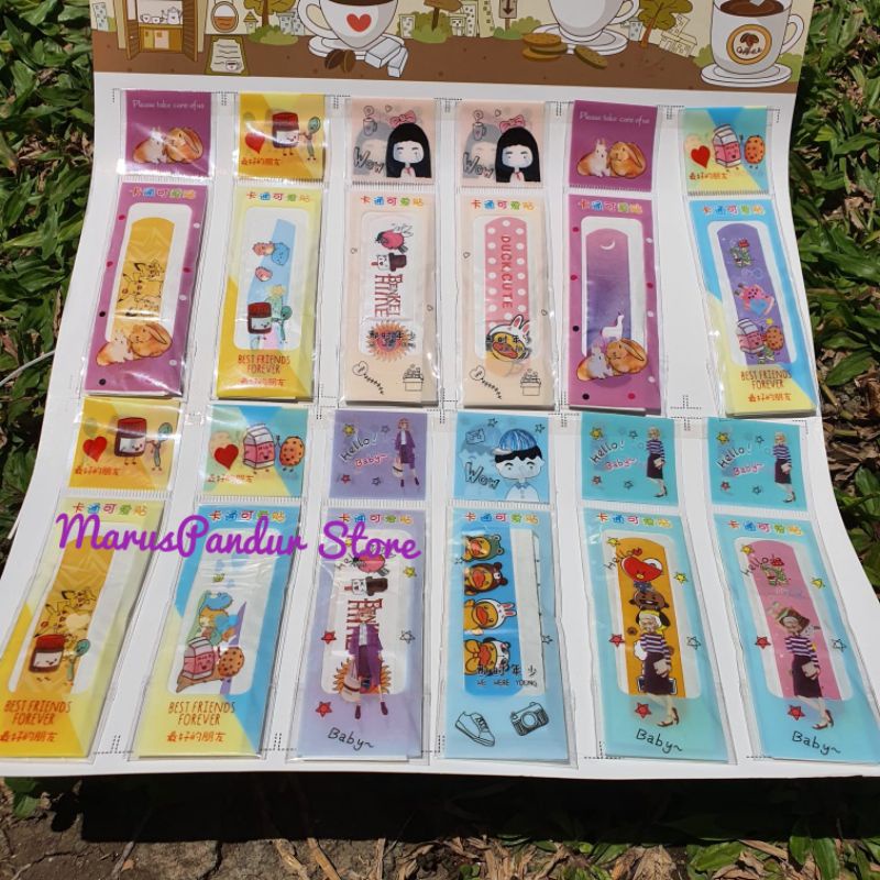 Hansaplast Karakter isi 5/Plester Luka Karakter Lucu Hansaplas Korea