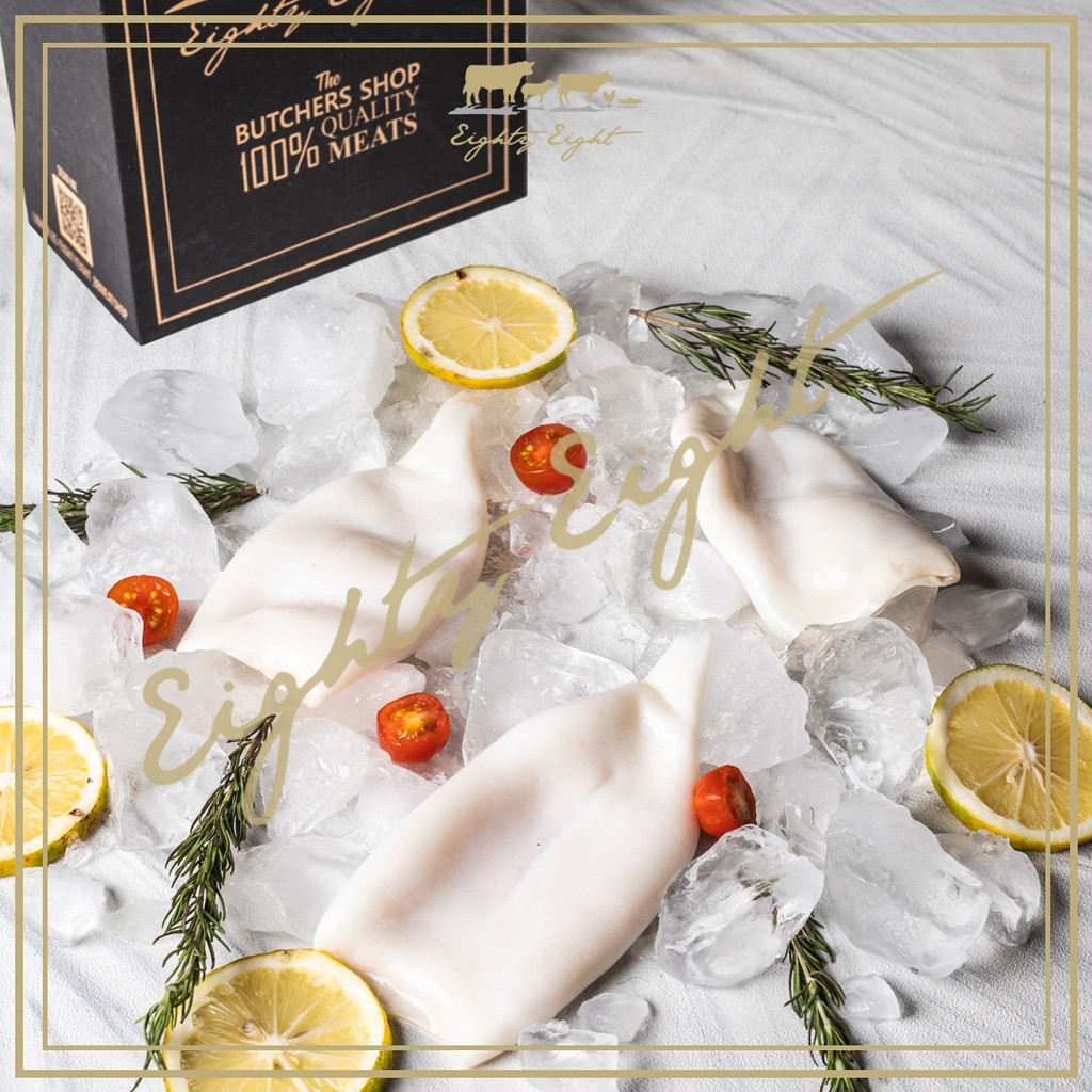 

CUMI / CUMI KUPAS BERSIH / SQUID PREMIUM TUBE (250 GRAM)