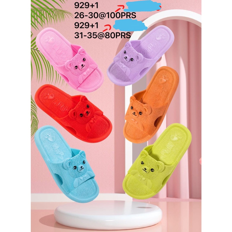 [PROMO] COD Sandal Karet Anak Cewek 929+1 Ukuran 31-35