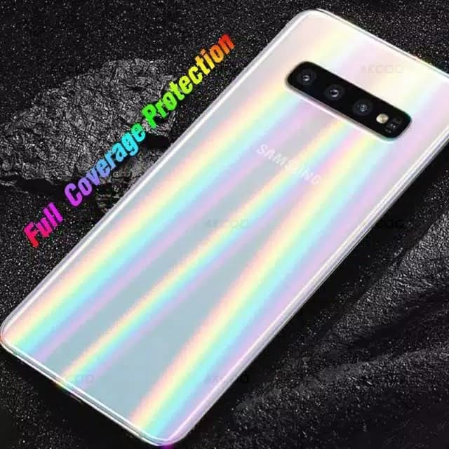 REALME C53 C55 C31 C33 C30 C35 8i 8 8 5G 8 PRO 8 nfc ANTI GORES BELAKANG SKIN BACK AURORA, GARSKIN PELANGI TRANSPARAN ANTI JAMUR PELINDUNG BELAKANG 8 i