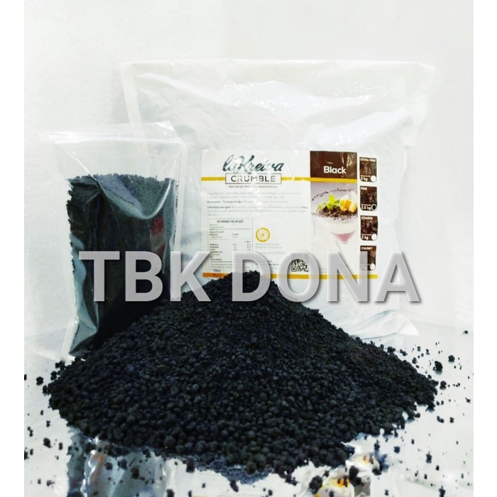 

ds20111w La Kreiva Cookie Crumble Crumb Topping Repack 250Gr - Coklat Hitam Xz20X1Z11