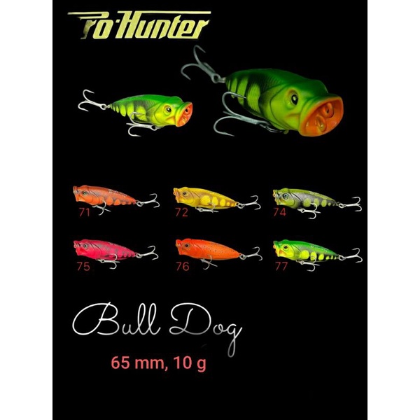 POPPER BULLDOG 65 MM 10 G / POPPER PRO HUNTER 65 MM