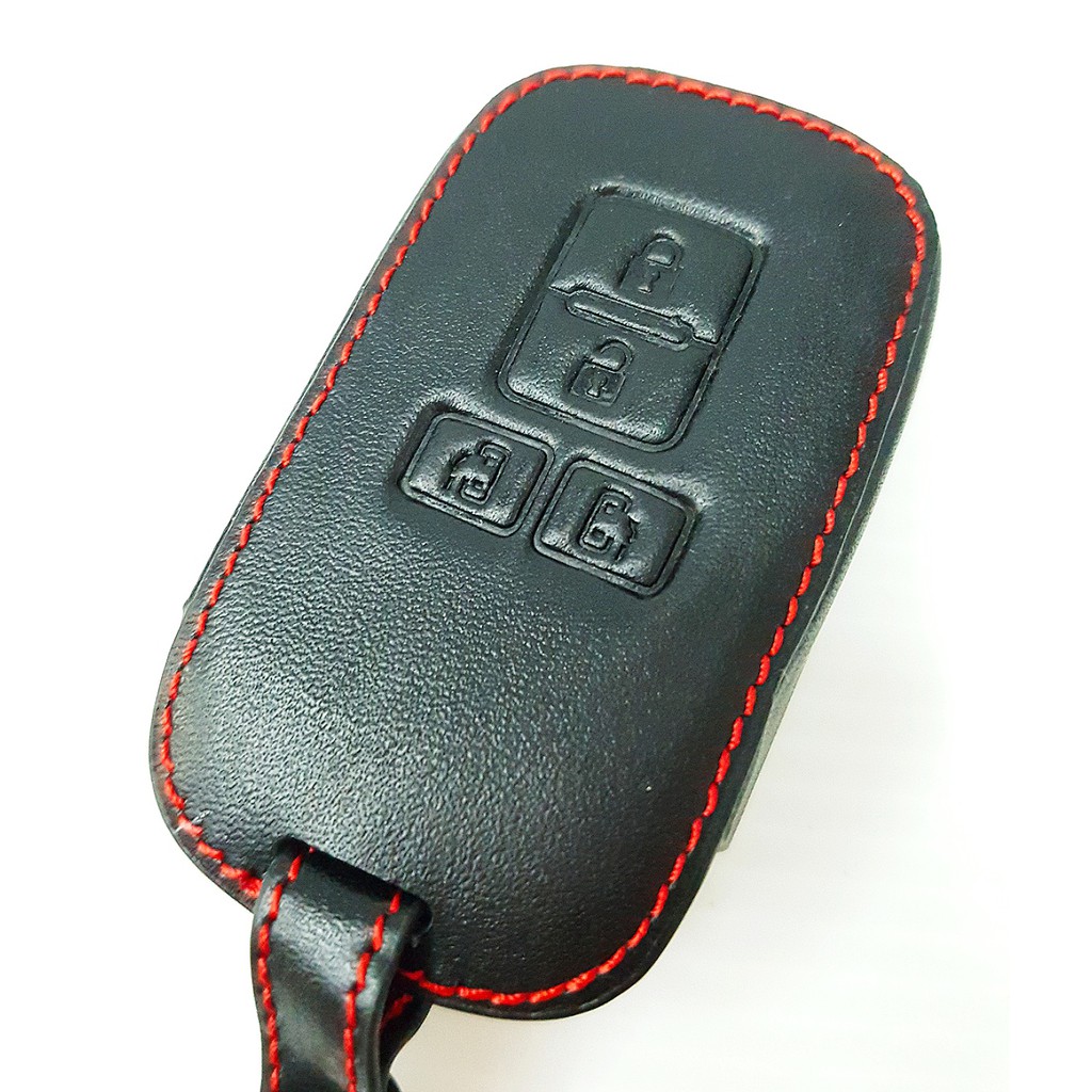 Leather Key Cover - Sarung Kunci Kulit  Sienta  tipe V Q   Keyless