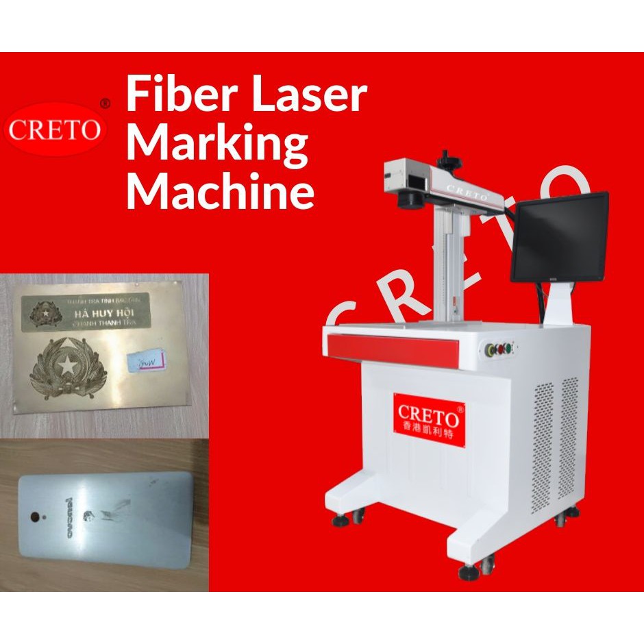 Jual &amp; Terima Jasa Laser Marking Fiber Laser memberi tanda di material aluminium dan besi