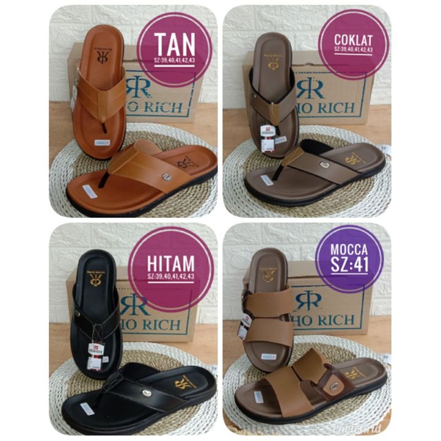SANDAL COWOK RICHO RICH
