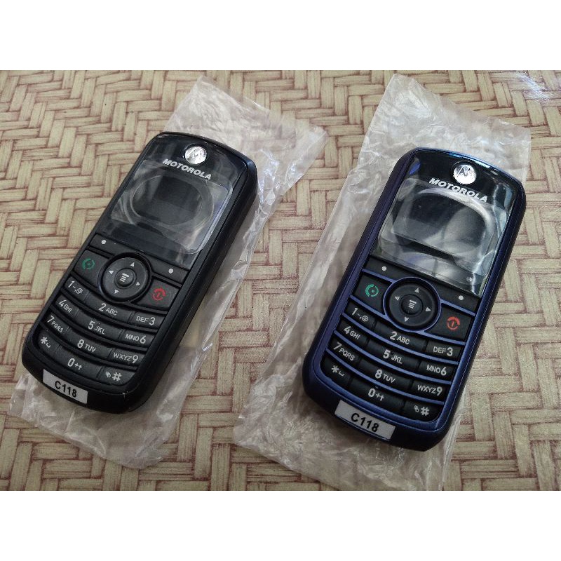 HOUSING/CASING SET MOTOROLA C118 COMPATIBLE C117
