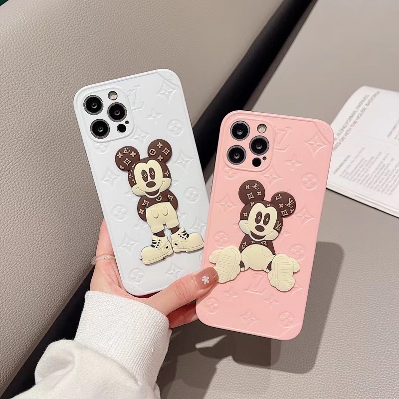 LV Mickey Case Iphone 13 13 Pro Max 13 Mini 7 plus 7+ 8 8+ X Xs Xr XsMAX 11 11Pro 11ProMax 12 12Mini 12Pro 12ProMax 13Promax