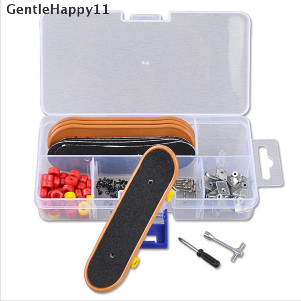 Gentlehappy Mini Finger Skating Board Table Game Mainan Anak Jari Fingerboard Scooter