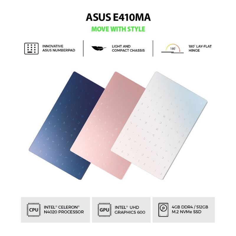 LAPTOP ASUS E410MA