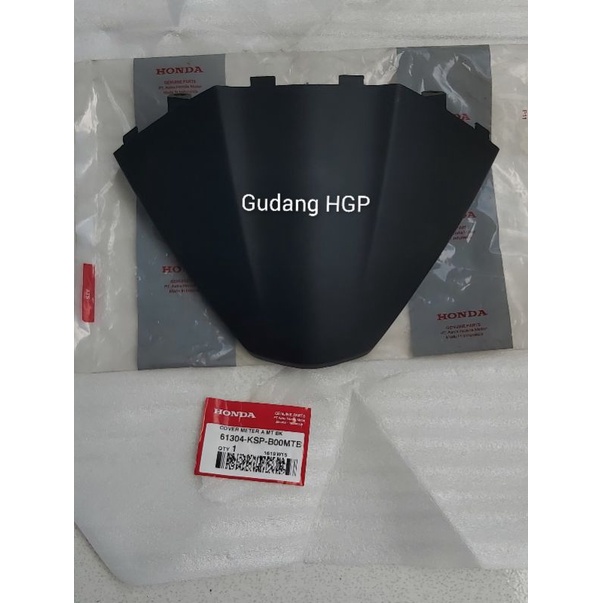 Visor Cover Meter A  MegaPro Monoshock Karbu & F1 61304-KSP-B00MTB Ori Honda Genuine Parts