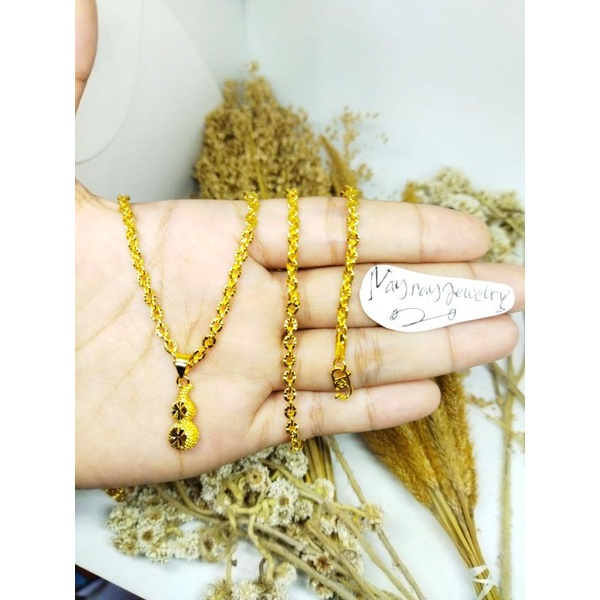 TOP 1 kalung rantai borju kcg2 ( warna mirip emas 24k)