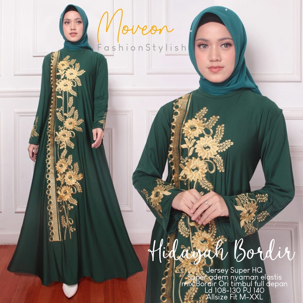 Baju Gamis Murah Bagus Kekinian Gamis Abaya Jumbo Terbaru 2021 Modern Terlaris Hidayah