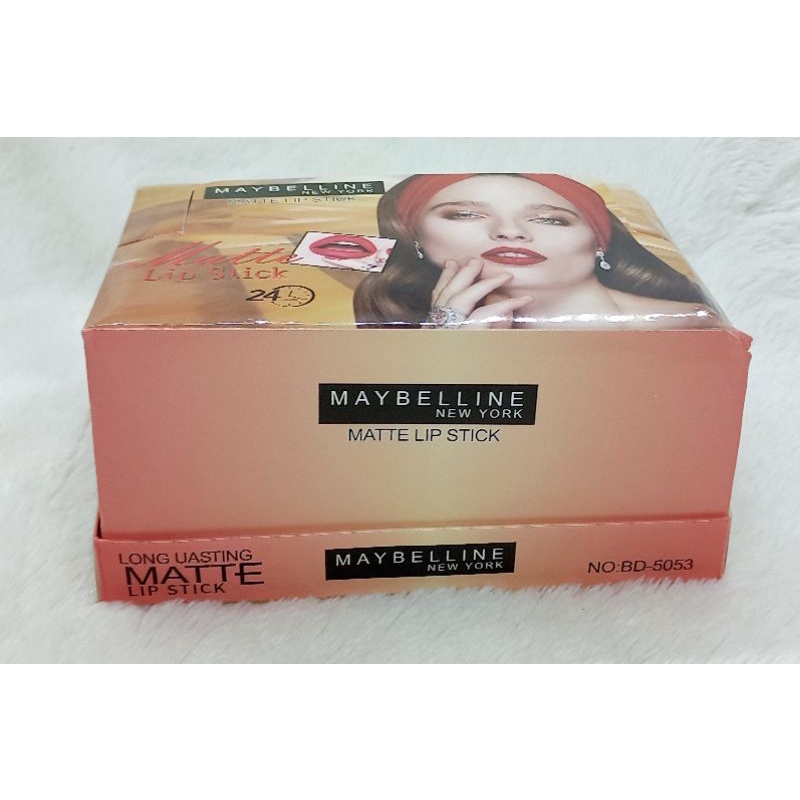 LIPSTICK MYBLINE MATTE 5053[ HARGA PER 𝐁𝐎𝐗 ISI 24 BJ ]