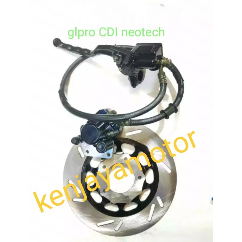 CAKRAM KALIPER DEPAN ASSY KOMPLIT HONDA GL PRO CDI NEOTECH