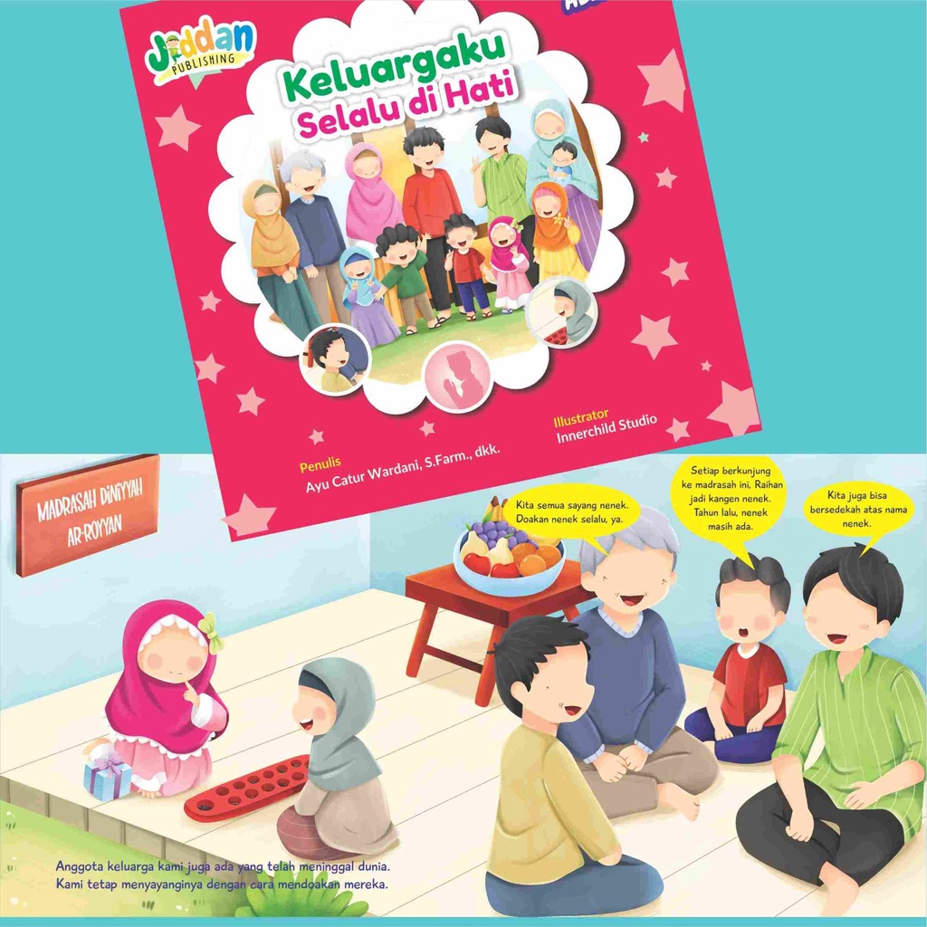 Buku Cerita Anak : Serial Aku Sayang Karena Allah (4 buku + bonus stiker)