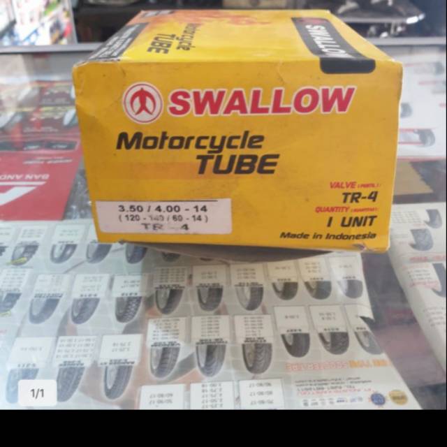 Ban dalam swallow 350 400 14 (120 - 140 / 60 -14)