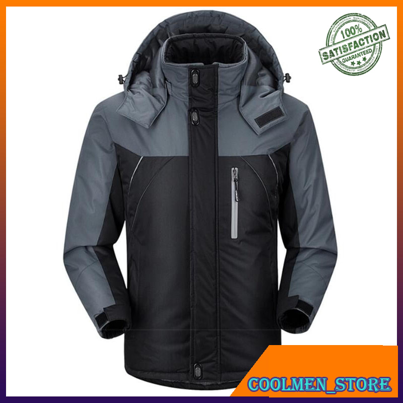 Jaket Parka Pria Original Import Men's Waterproof Outwear Jackets Men Windbreaker Windproof Army