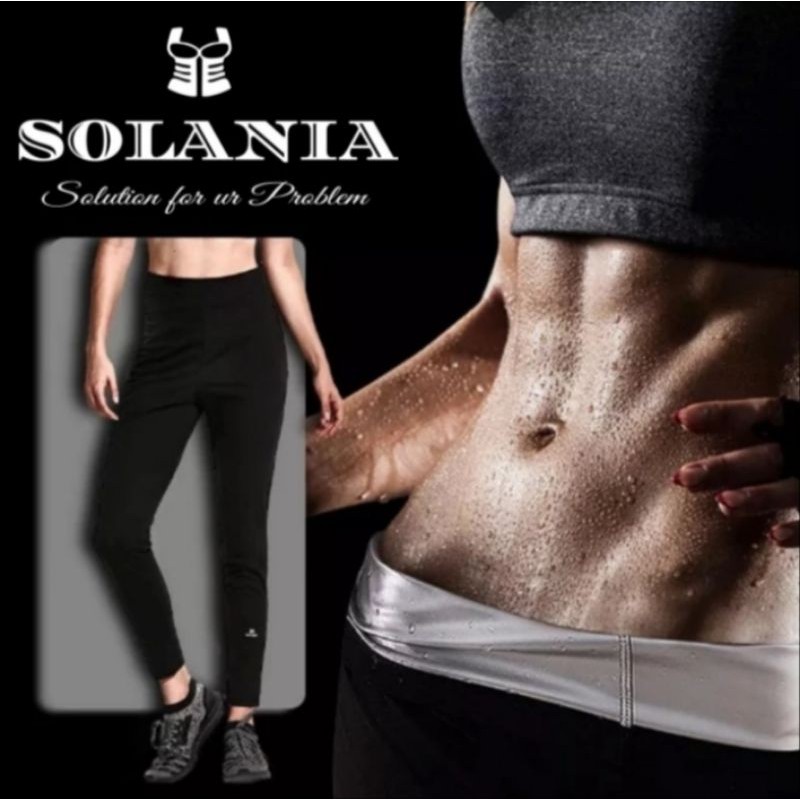 Solania Silver Long Pants Celana Diet Pembakar Lemak Celana Panjang