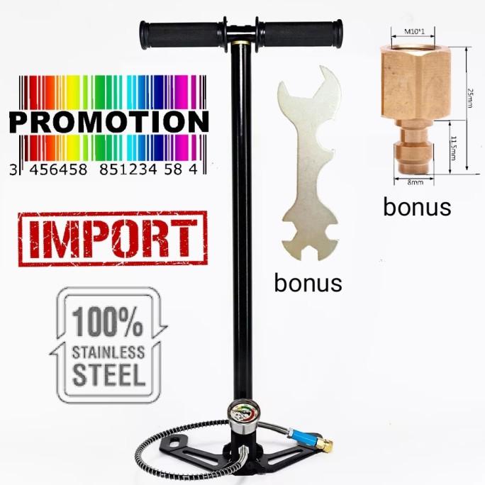 Pump pompa pcp lantax barracuda bull hill gx predator 4500 psi Star Seller Temurah