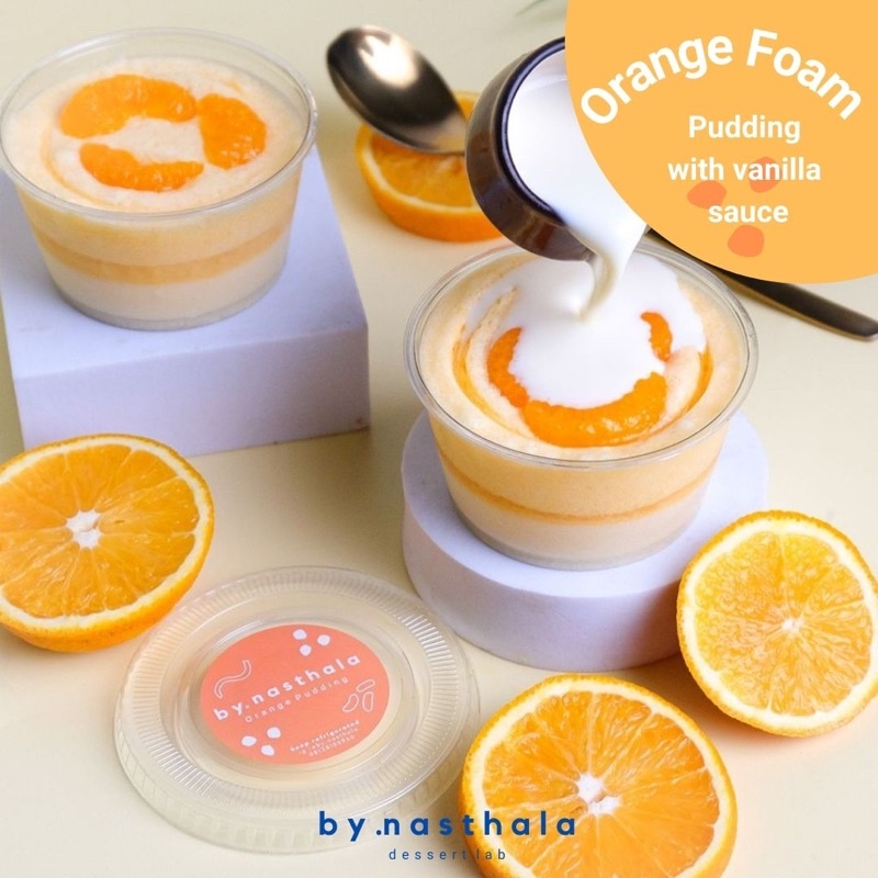 

Orange Foam Pudding