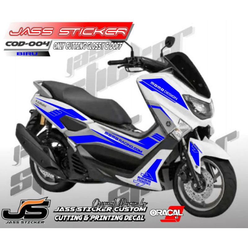 (COD) STICKER CUTTING NMAX / STIKER STRIPING NMAX 2018 / STRIPING VARIASI NMAX/ AKSESORIS MOTOR NMAX