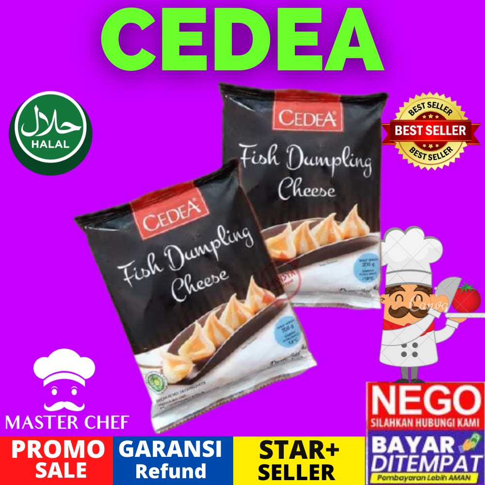 

CEDEA CIDEA DUMPLING CHEESE CHICKEN 200gr 200 GRAM MAKANAN FROZEN FOOD BEKU ANAK 1 2 3 TAHUN SEHAT