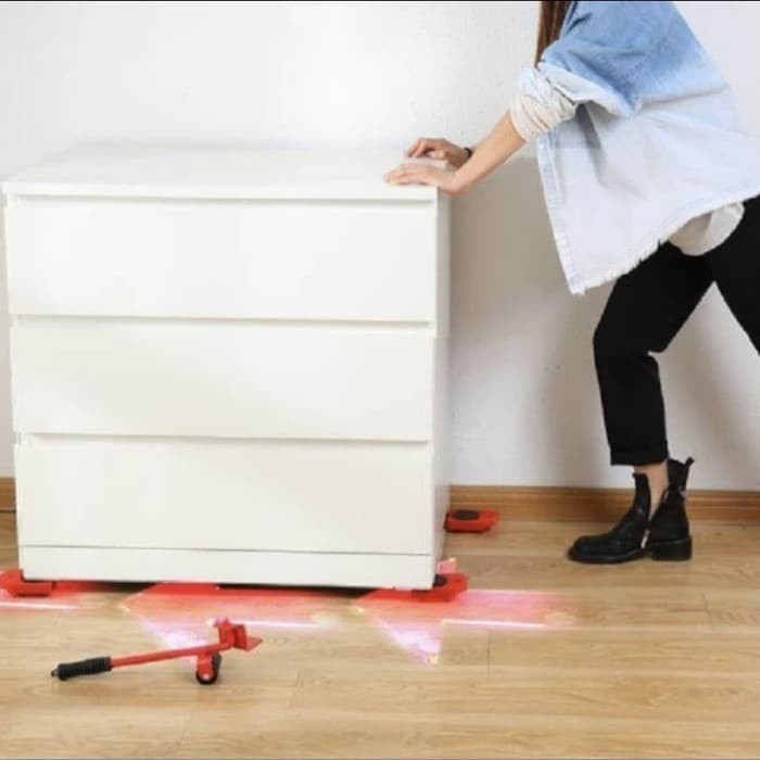Alat Bantu Pemindah Furniture Beroda Pemindah Lemari Meja Roda 150 KG