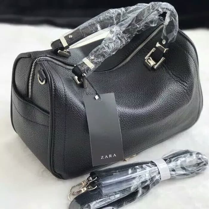 TAS WANITA ZARA SPEEDY ZARA ORIGINAL TERMURAH COKLAT DAN HITAM - Hitam