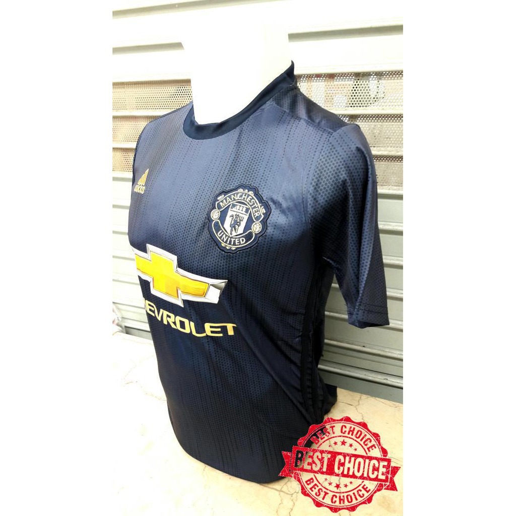 JERSEY BOLA MANCHESTER UNITED MU 3RD OFFICIAL 2018/2019 GRADE ORI