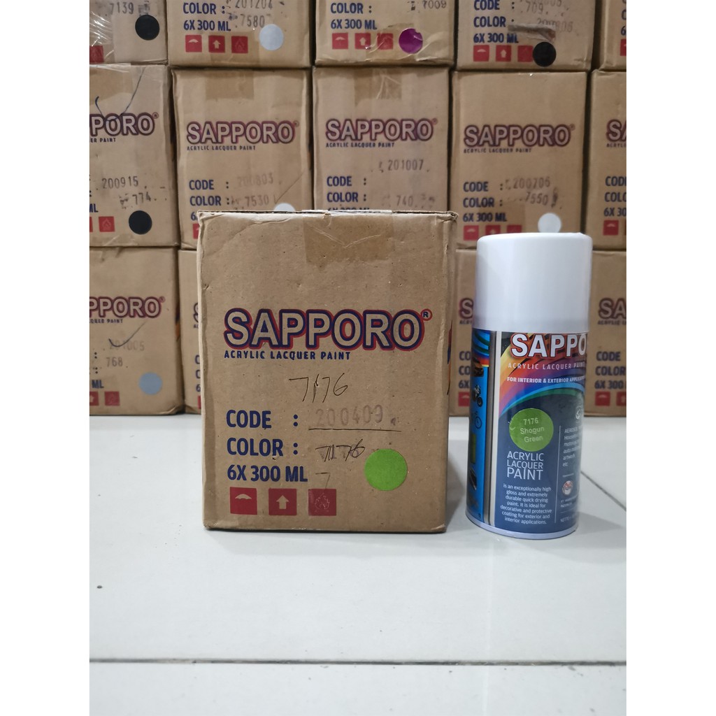 Cat Semprot Sapporo Paint 7176 Shogun Green