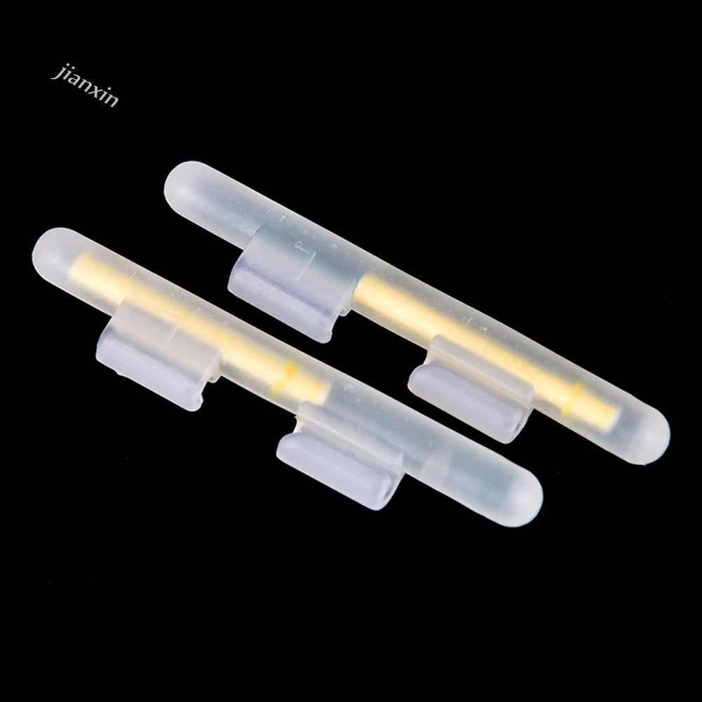 [Jianxin] 2pcs Stik Fluorescent Menyala Dalam Gelap Untuk Memancing