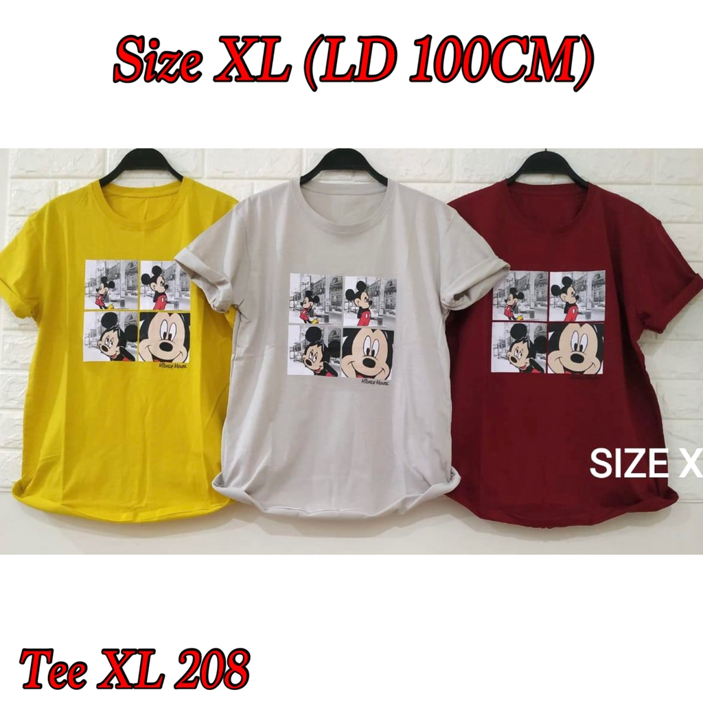 T-Shirt Tumblr WARNA XL / Tumbler Tee WARNA XL / Kaos Murah Kualitas Bagus / XL WARNA PART 1