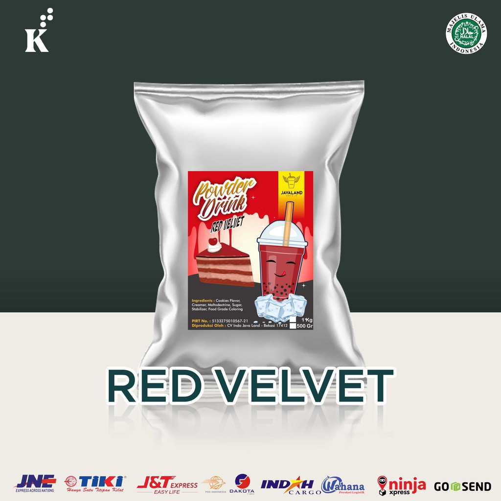 

Bubuk Regular Red Velvet 1 Kg