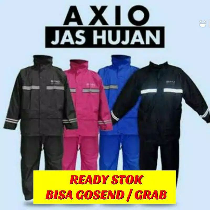 Termurah Jas Hujan Jaket Celana Axio Original