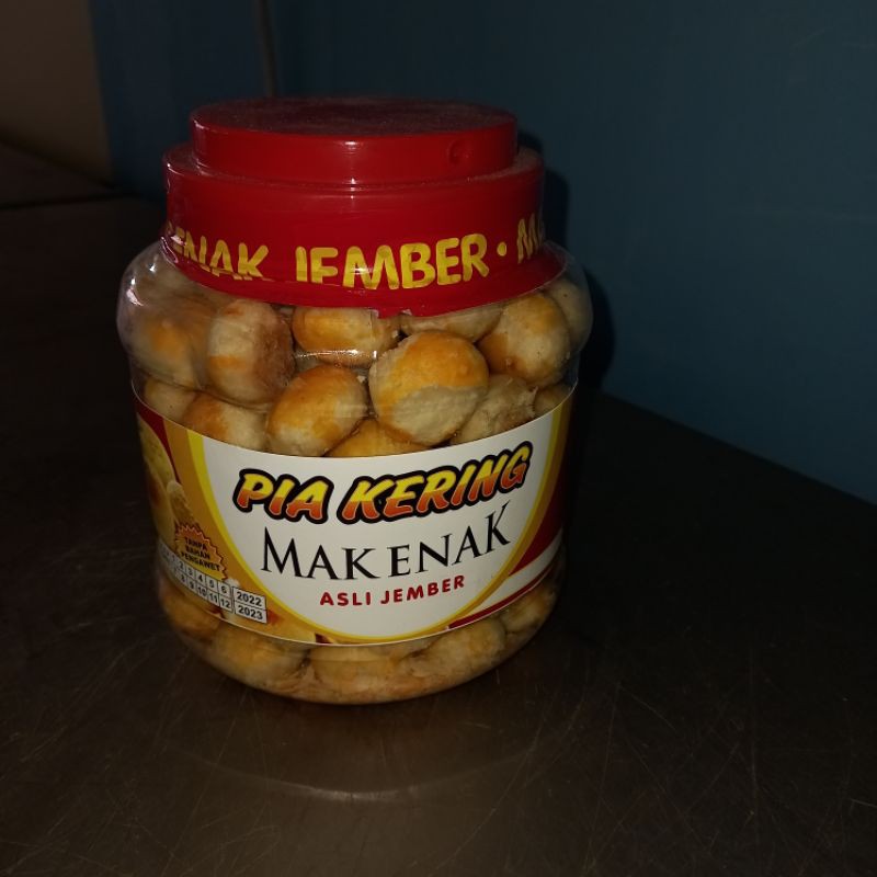 cemilan cookies kukis kuker kue pia kering lebaran hari raya pia kering mak enak asli jember